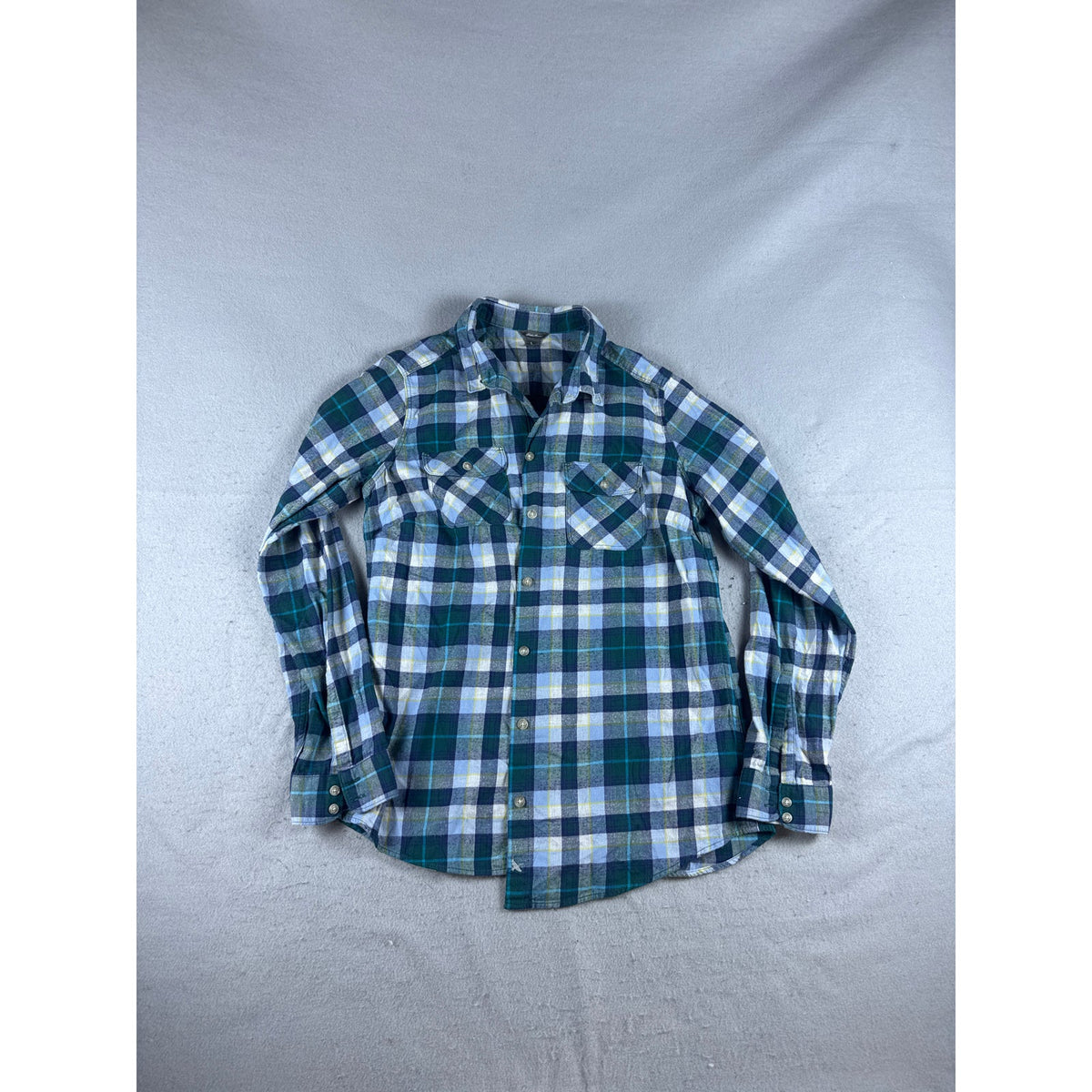 Eddie Bauer Flannel Plaid Shirt Womens - M