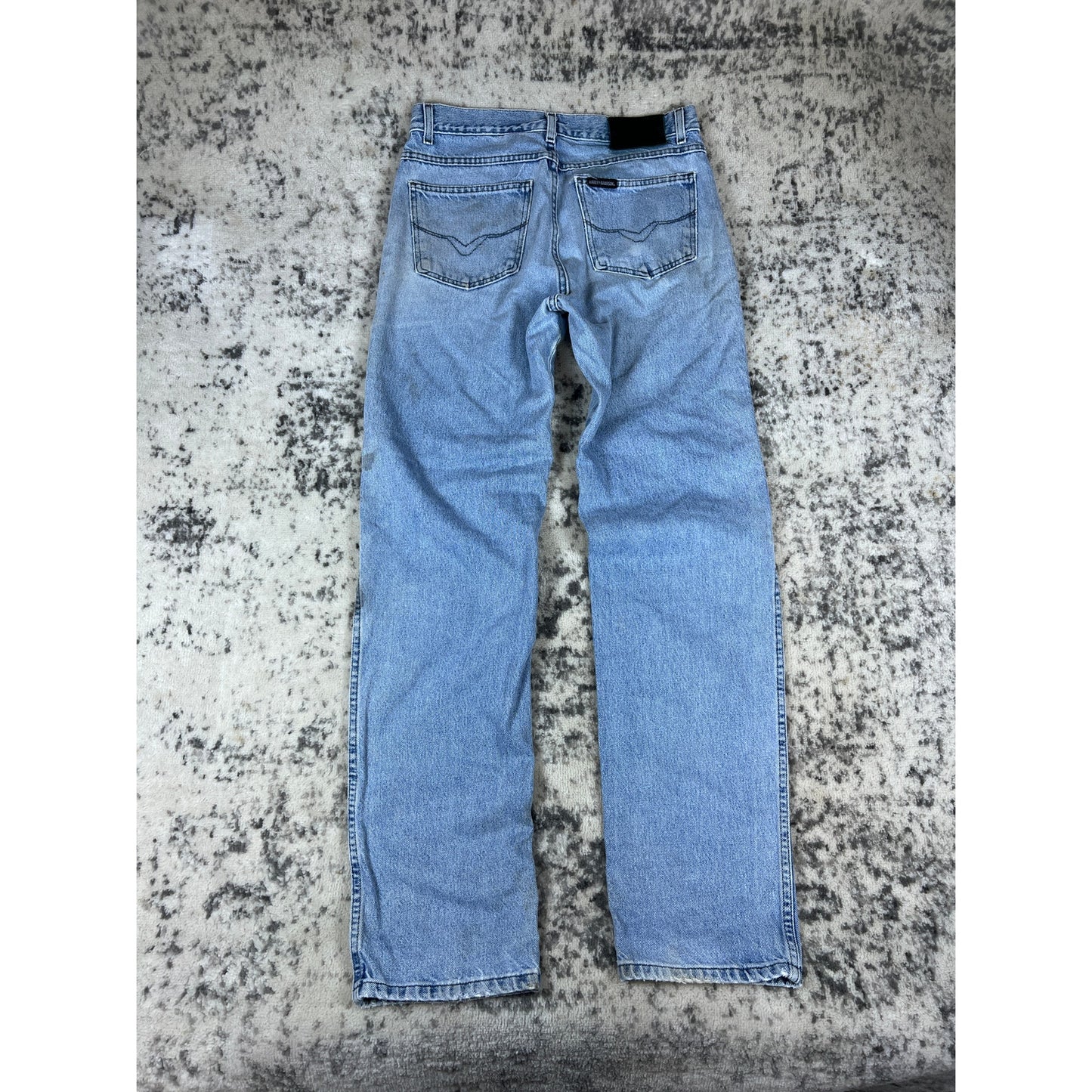 Vintage Harley Davidson Denim Blue Pants - 33