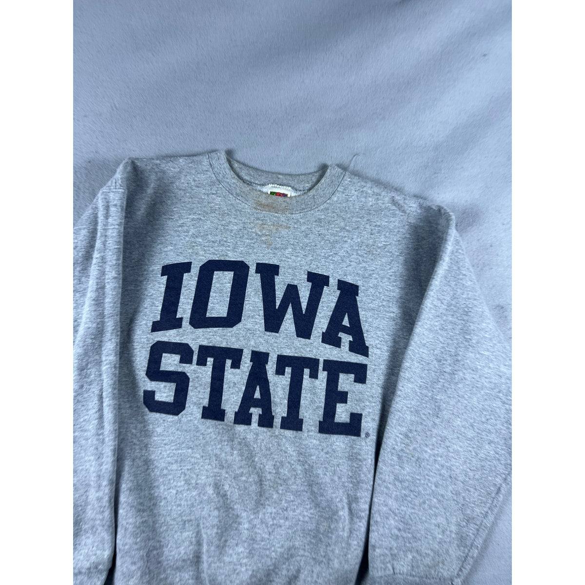 Vintage 90s Iowa State Cyclones Fleece Sweatshirt - L