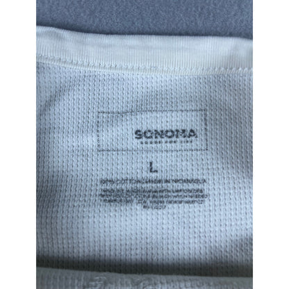 Sonoma Thermal Waffle Knit Shirt - L