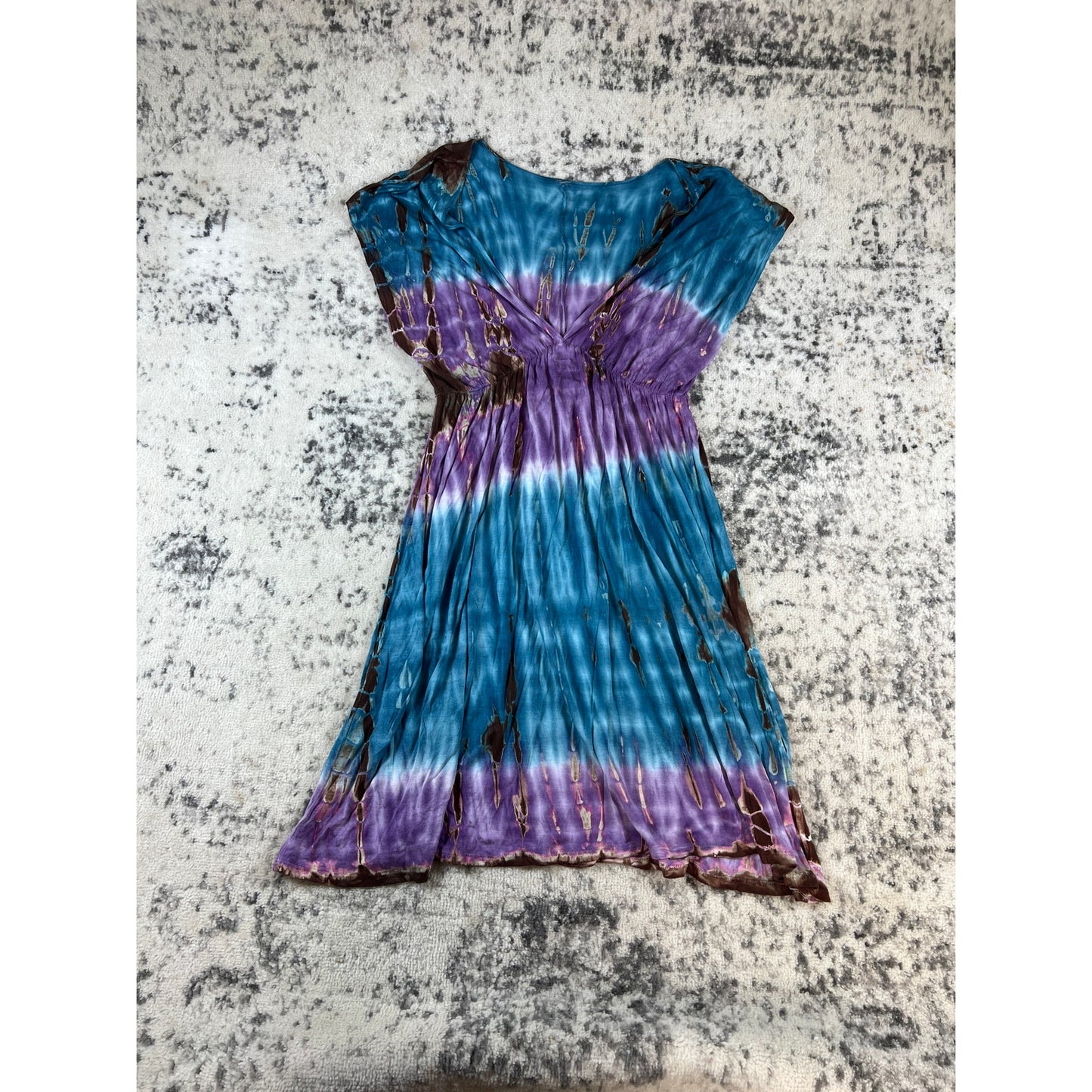 Tie Dye Mini Artsy Dress - S