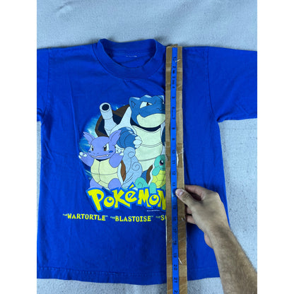 1999 Pokémon Blastoise Wartortle Squirtle T-Shirt Youth - M