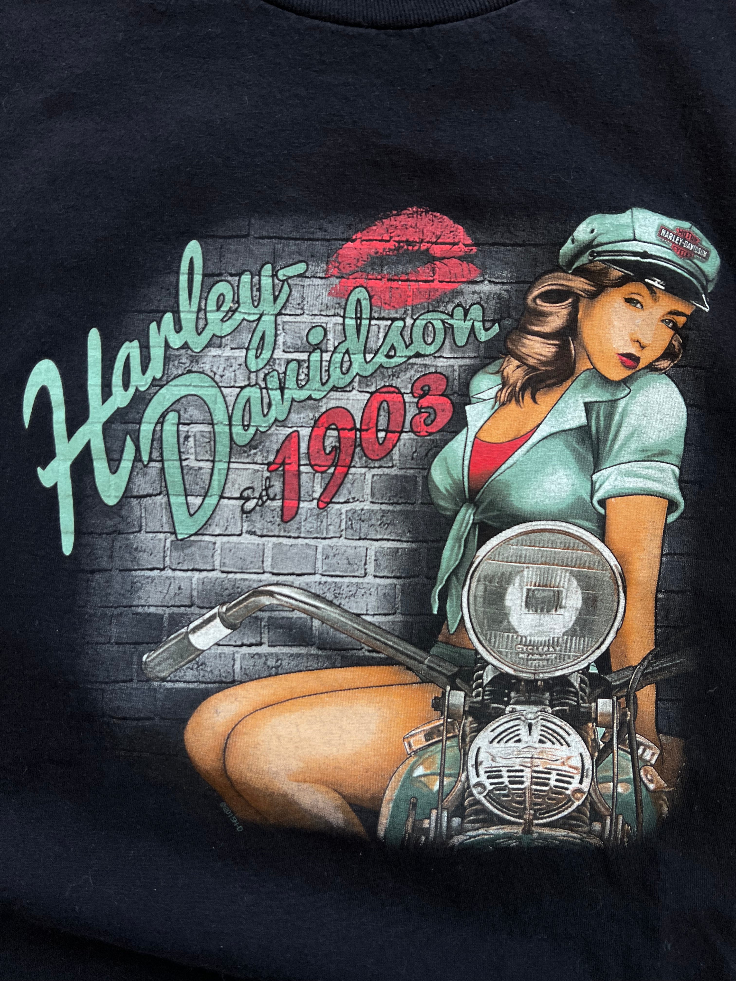Harley-Davidson OLD SCHOOL RULES Tシャツ Bossi Vintage Harley Davidson Rules T-Shirt – Justin Reed