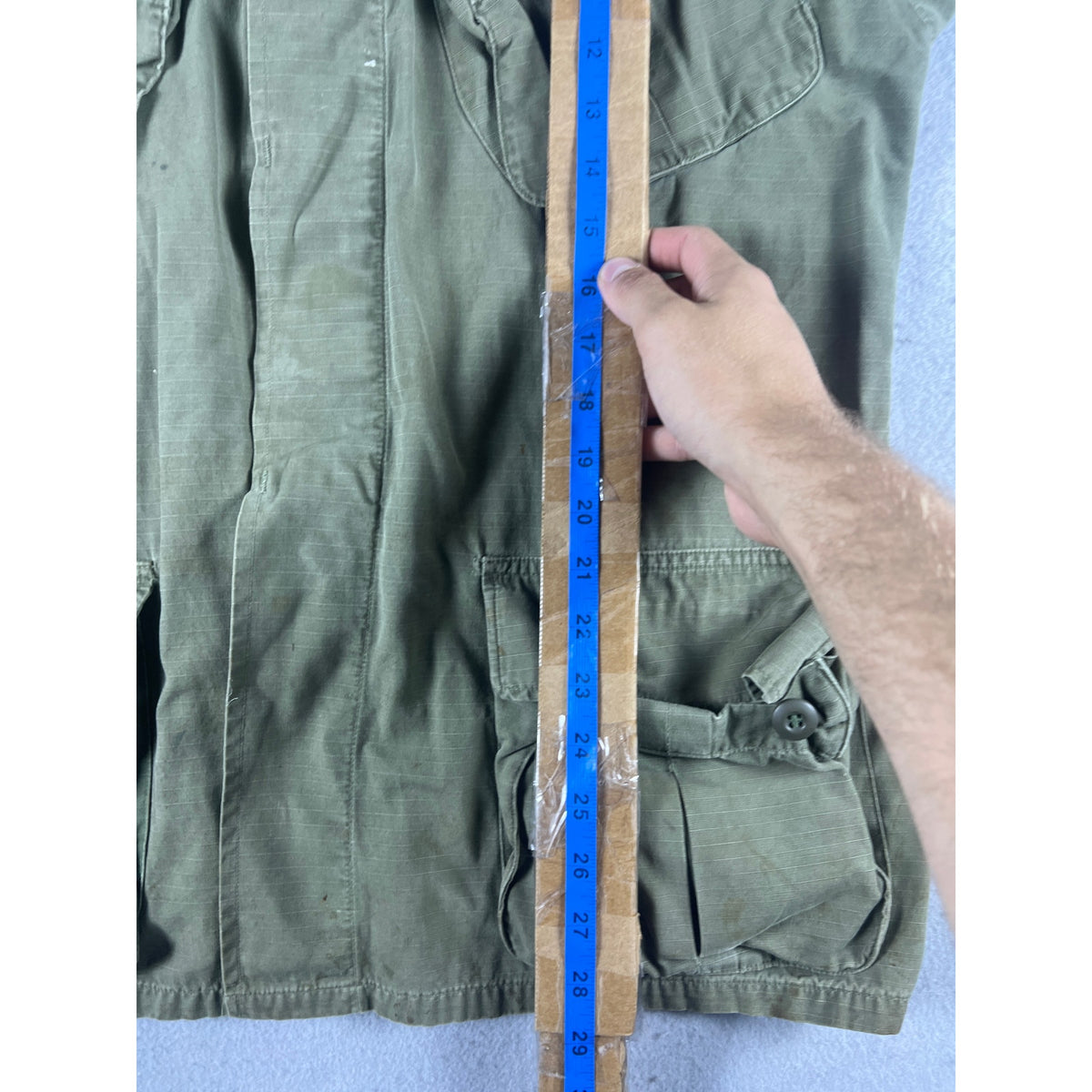 Vintage US Military Combat Jacket Vietnam Era - M