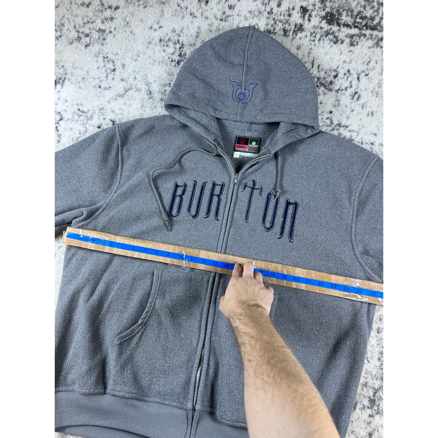 Vintage Burton Snowboards Hoodie - XXL