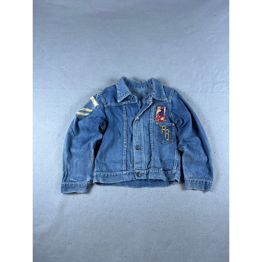 Vintage Roy Rogers Denim Jacket Kid - 3T-4T