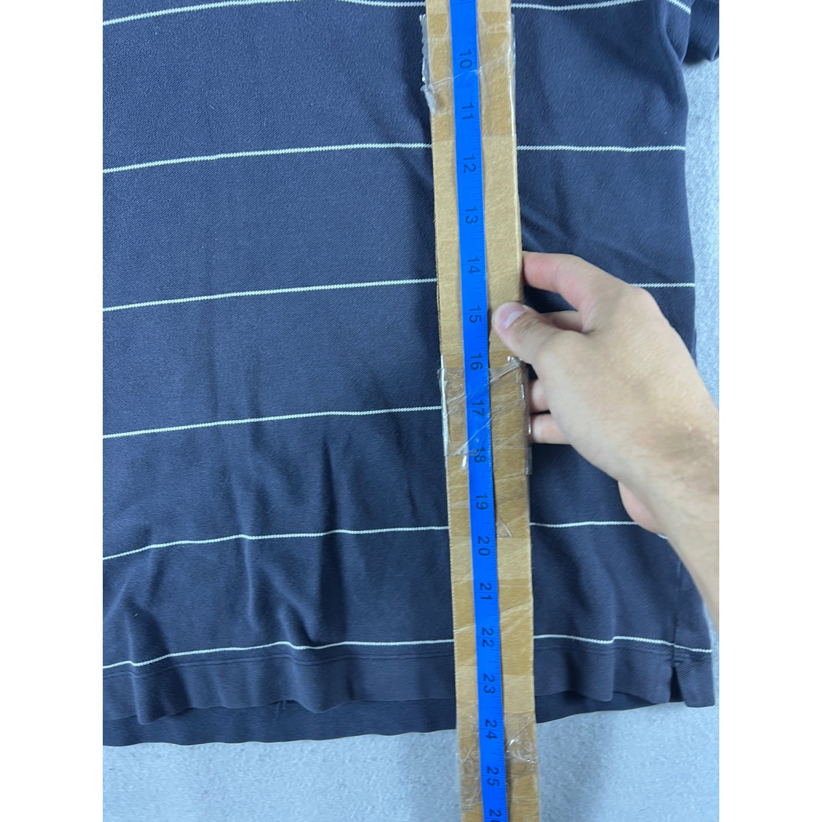 Banana Republic Striped Polo Shirt - M