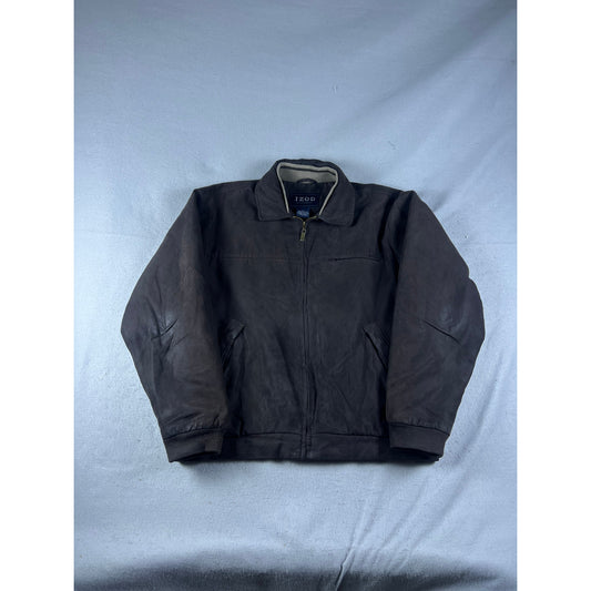 Vintage IZOD Bomber Jacket - L