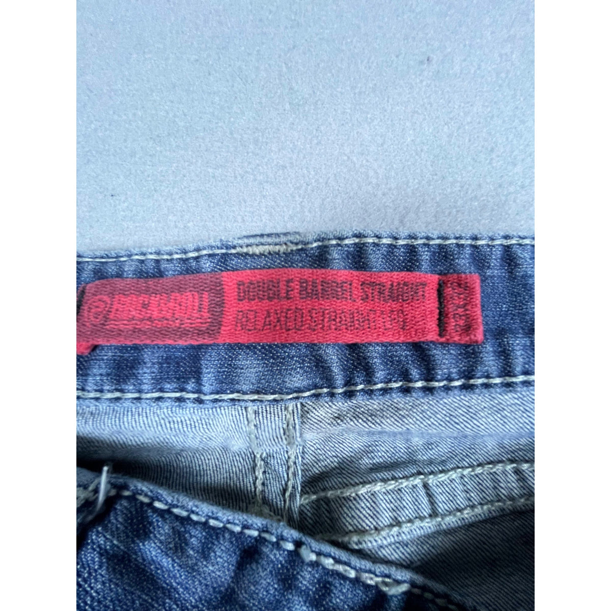 Rock & Roll Denim Double Barrel Straight Jeans - 33x29