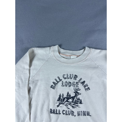 Vintage Ball Club Lake Lodge Minnesota Sweatshirt - M