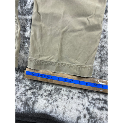 Vintage Canvas Tan American Eagle Baggy Pants - 30