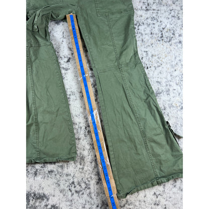 BDG Green Wide Leg Tactical Pants - 6