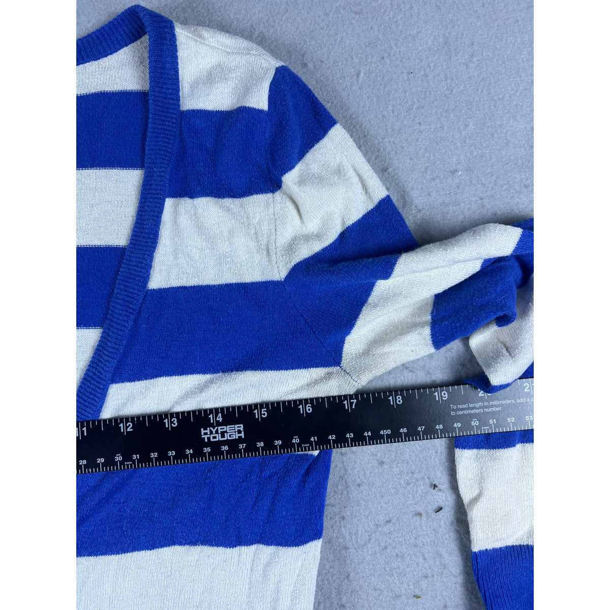 Hollister Striped Nautical Cardigan Womens - M