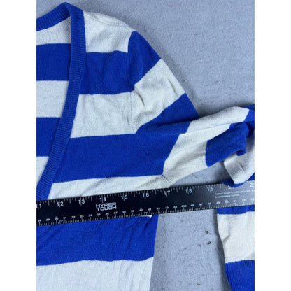 Hollister Striped Nautical Cardigan Womens - M