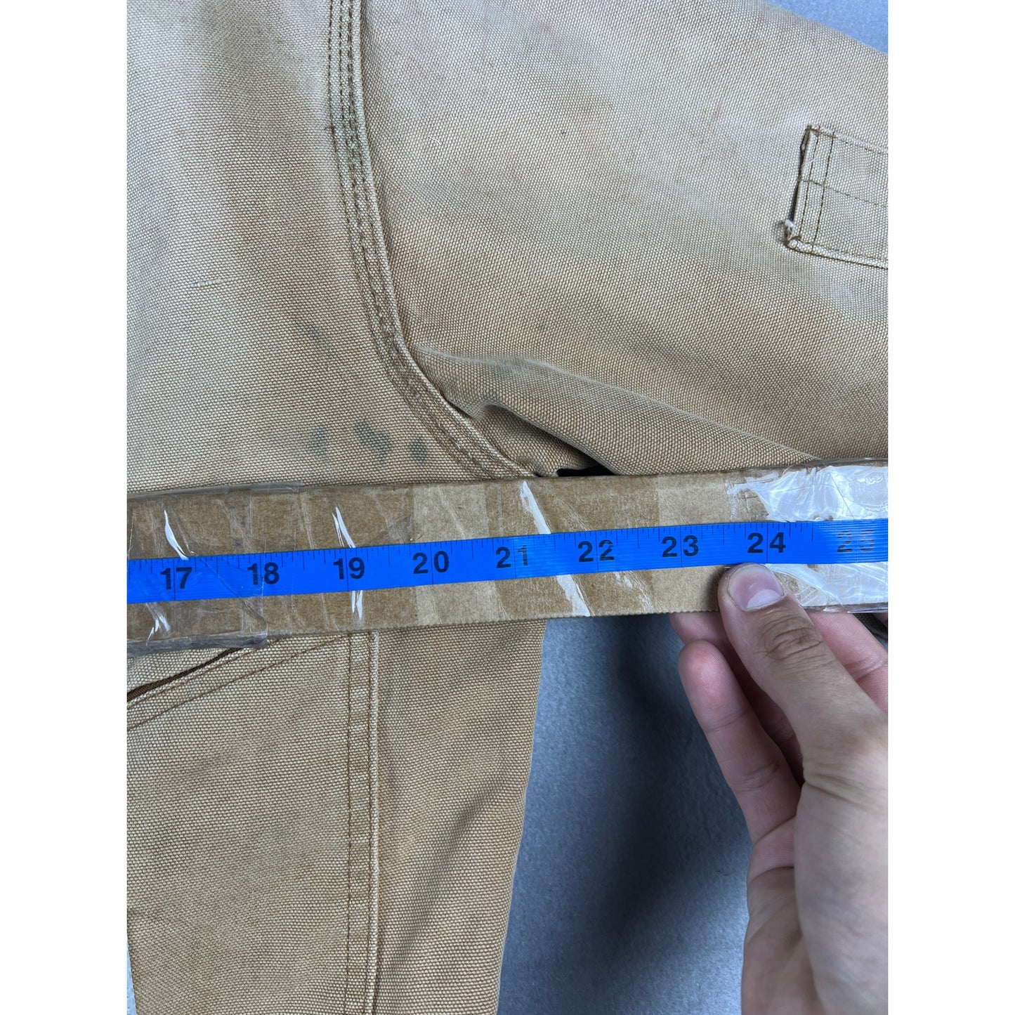 Vintage Carmel Tan Cropped Carhartt Jacket - XL