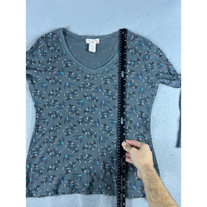 Y2K Ocean Pacific Thermal Whimisical Top - XXL