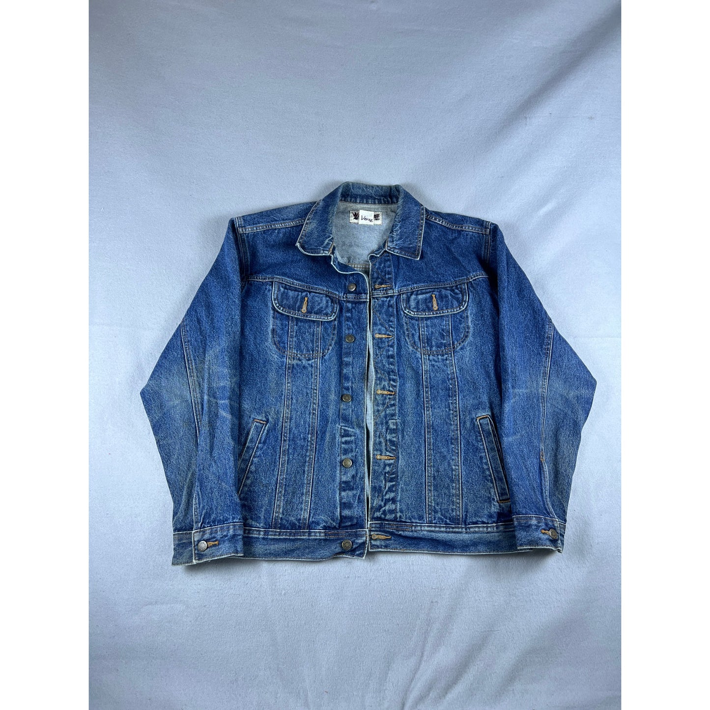 Wrangler Rugged Wear Denim Trucker Jacket - L