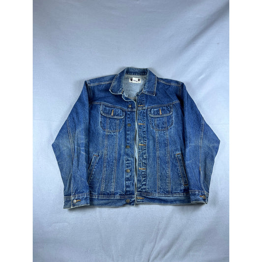Wrangler Rugged Wear Denim Trucker Jacket - L