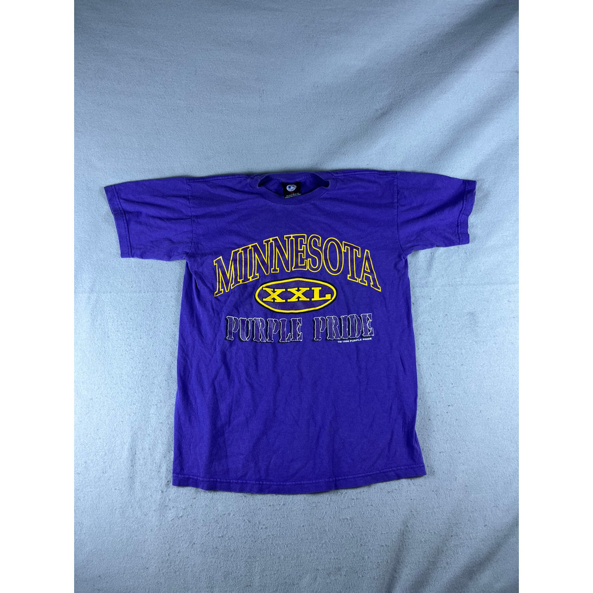 Vintage '98 Minnesota Vikings XXL Purple Pride T-Shirt - M