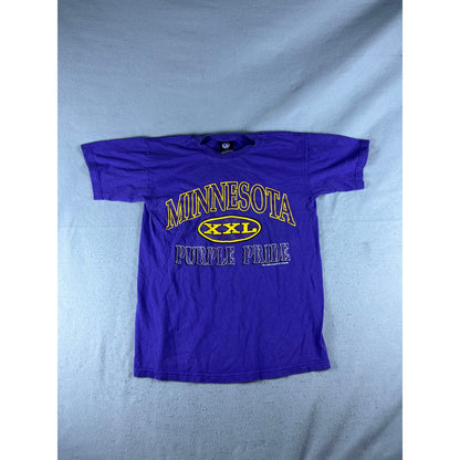 Vintage '98 Minnesota Vikings XXL Purple Pride T-Shirt - M