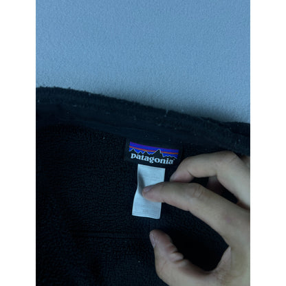 Black Patagonia 1/2 Zip Fleece Jacket - XXL