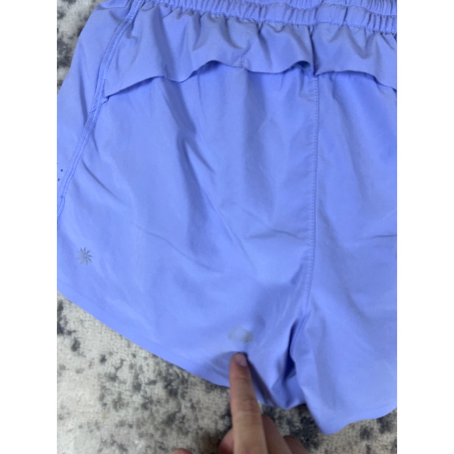 Athleta Purple Heart the Hustle Shorts - S