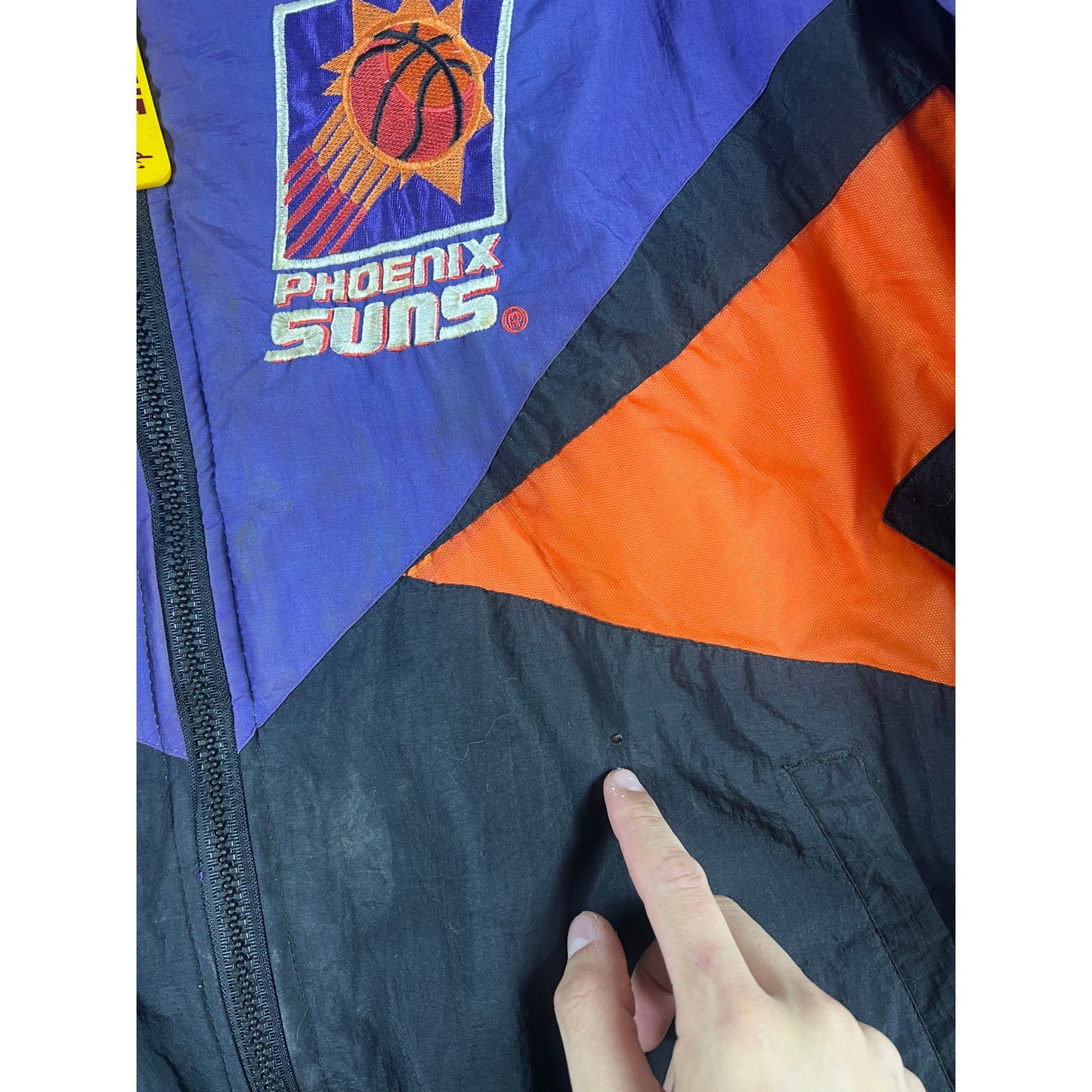 Vintage 90s NBA Pro Player Phoenix Suns Puffer Jacket - L