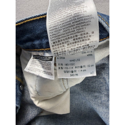 Levi's Button Fly Denim Jeans - 40x32
