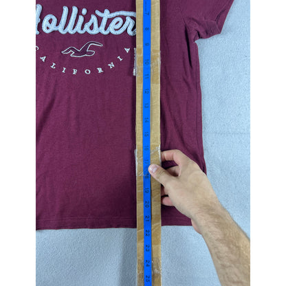 Hollister Spellout Logo T-Shirt - S