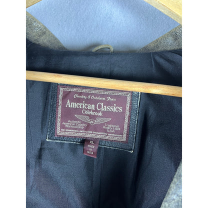 Vintage American Classics Colebrook Flight Bomber Jacket - XL