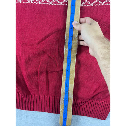 Weatherproof Vintage Nordic Fair Isle Sweater - 3XL
