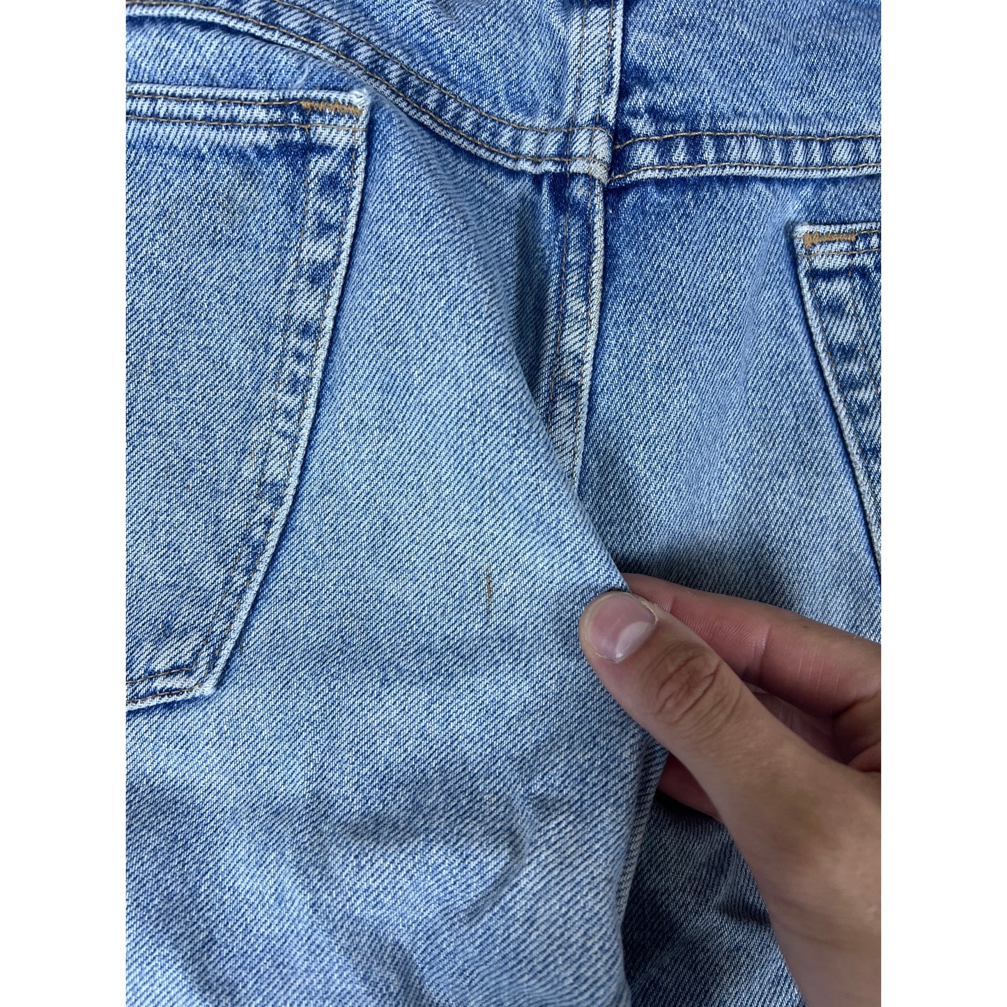 Vintage Light Wash Wrangler Pants - 34