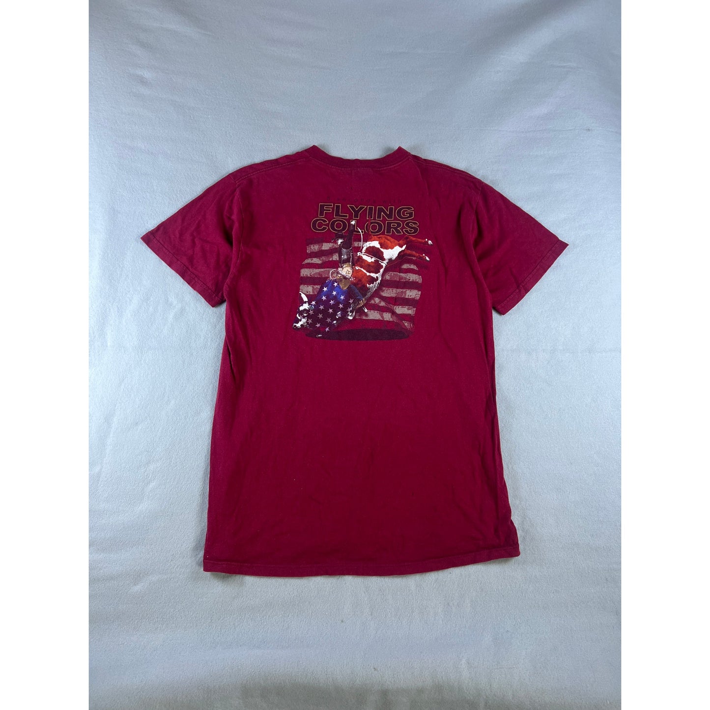 Vintage Wrangler Roddieo American Flag Shirt - L