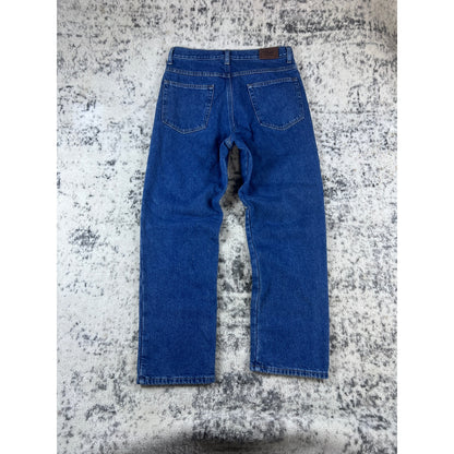 Vintage LL Bean Flannel Lined Jeans - 32x29