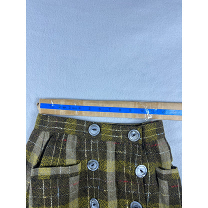 Vintage Jo Collins Wool Pencil Skirt - 24