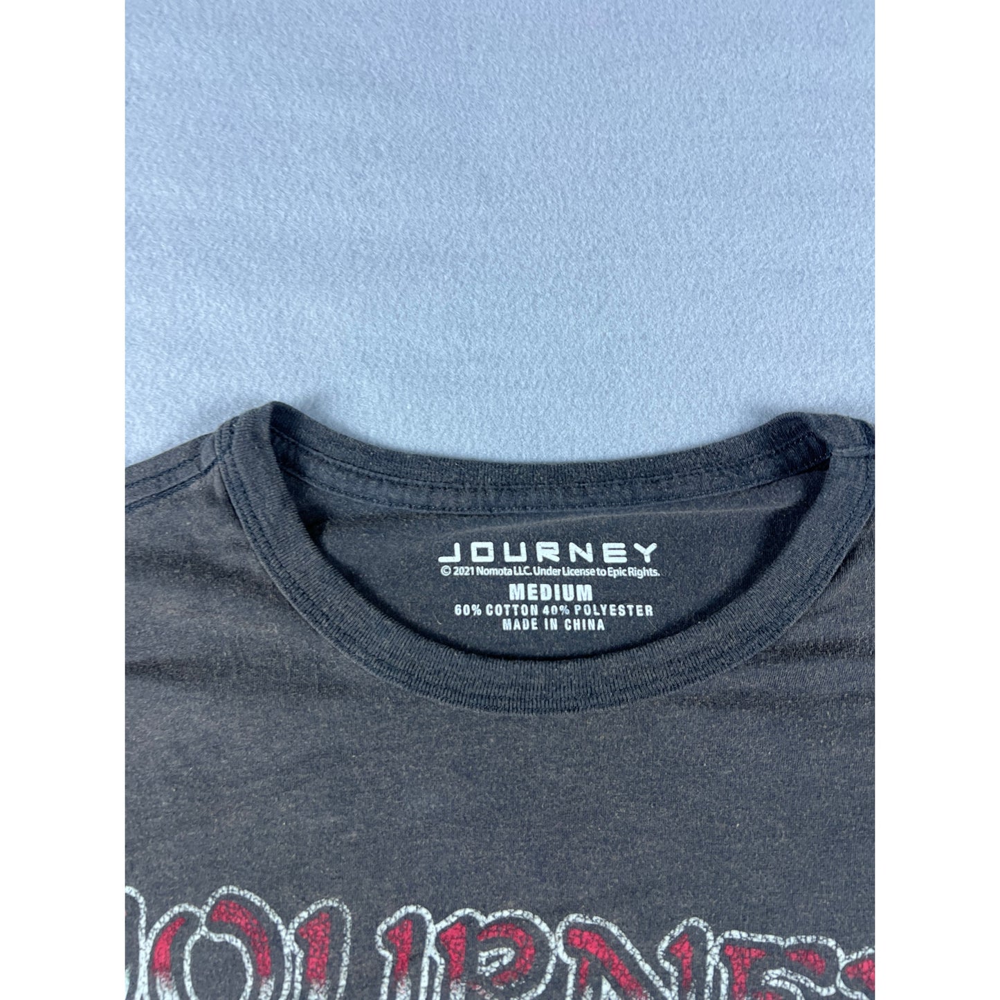 Journey American Tour 2021 Gray T-Shirt - M