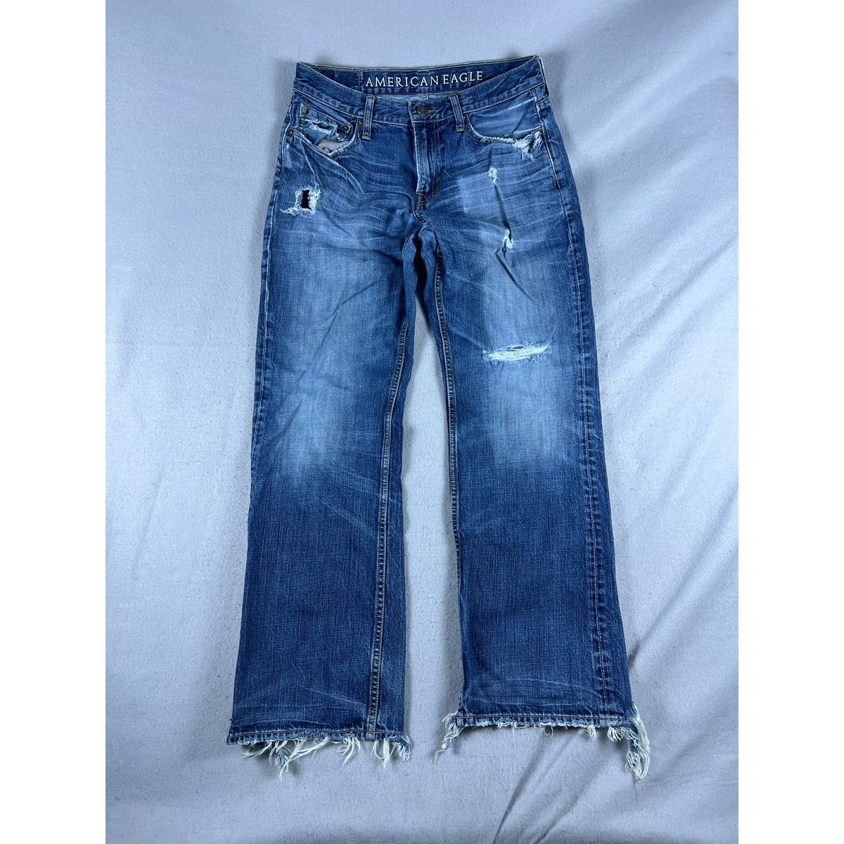 American Eagle Bootcut Distressed Grunge Jeans - 32x32