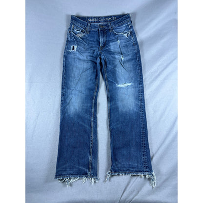 American Eagle Bootcut Distressed Grunge Jeans - 32x32