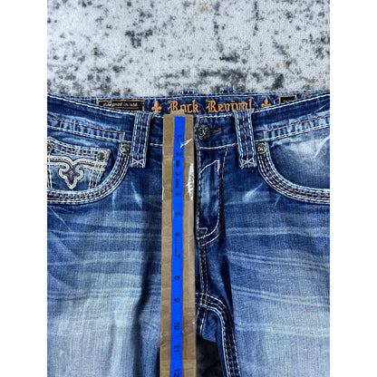 Rock Revival Wales Slim Boot Jeans - 33