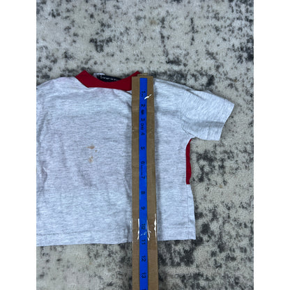 Vintage Marvel Spiderman Ringer T-Shirt - 12M