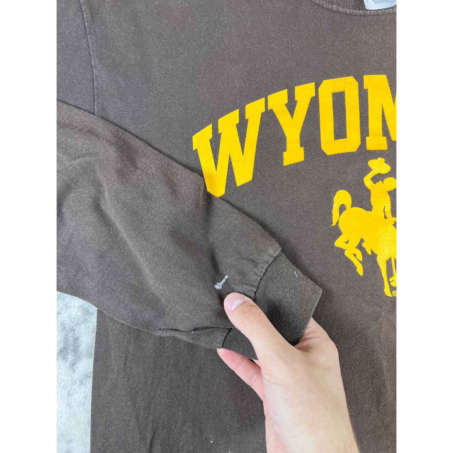 Vintage Wyoming Cowboys T-Shirt - L