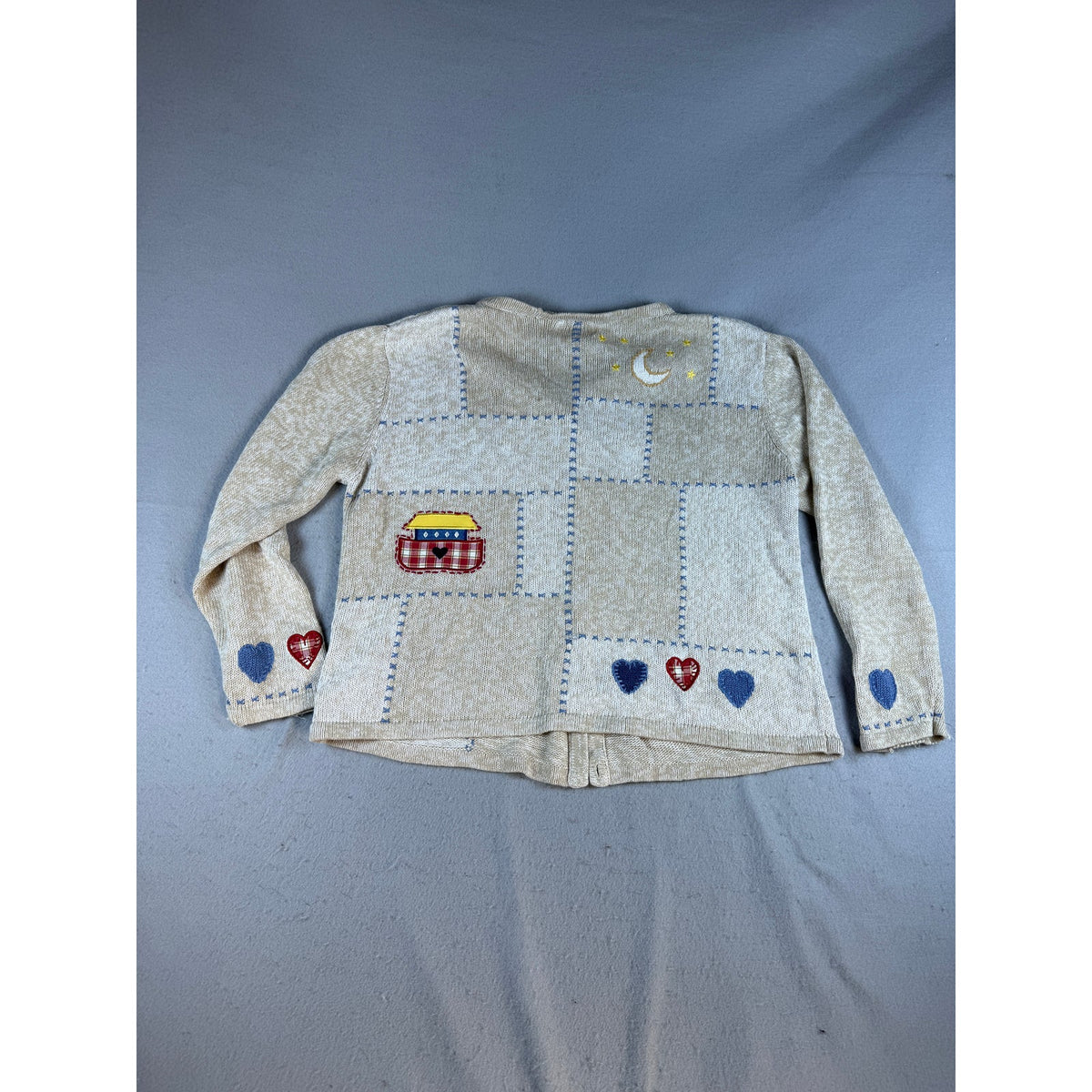 Vintage Christopher & Banks Embroidered Cardigan - L