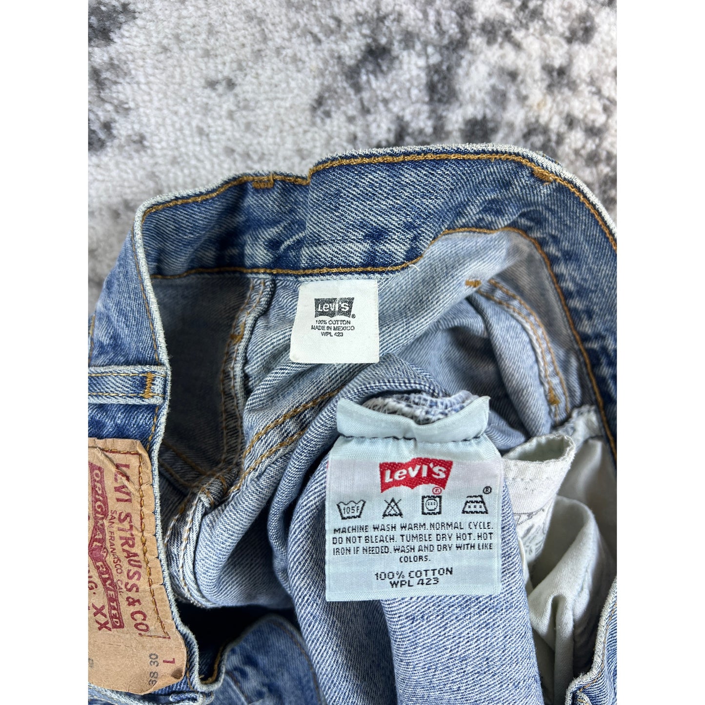 Vintage Levi's 501 Jeans Mens - 38x30