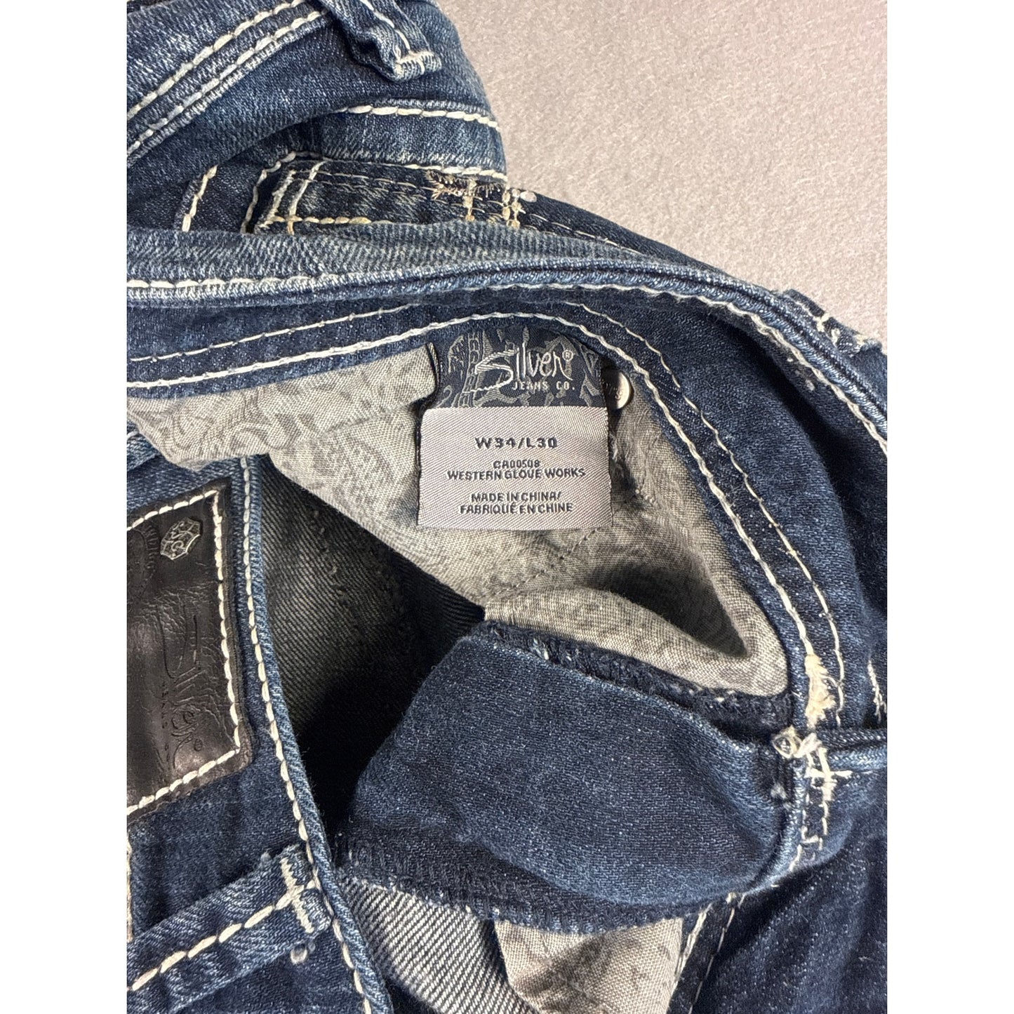 Silver Suki Jeans Womens - 34x30