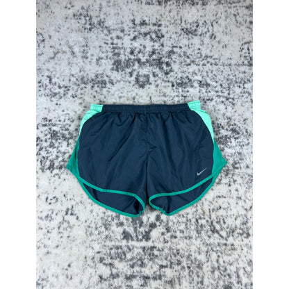Teal Green Nike Swoosh Shorts - M