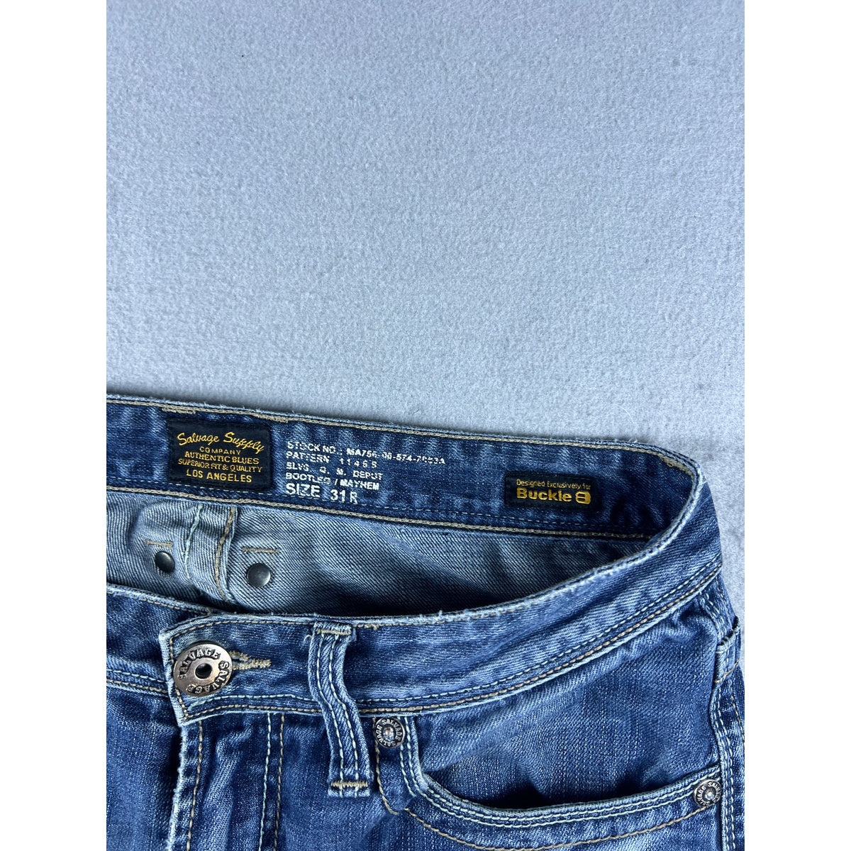 Salvage Supply Buckle Bootleg Mayhem Jeans - 31