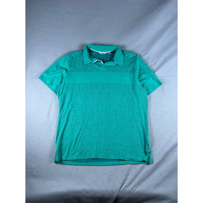 Ashworth Heathered  Polo Shirt - L