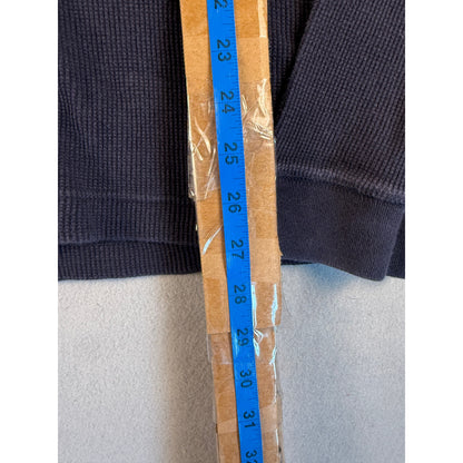 St John's Bay Henley Thermal Knit Shirt - L