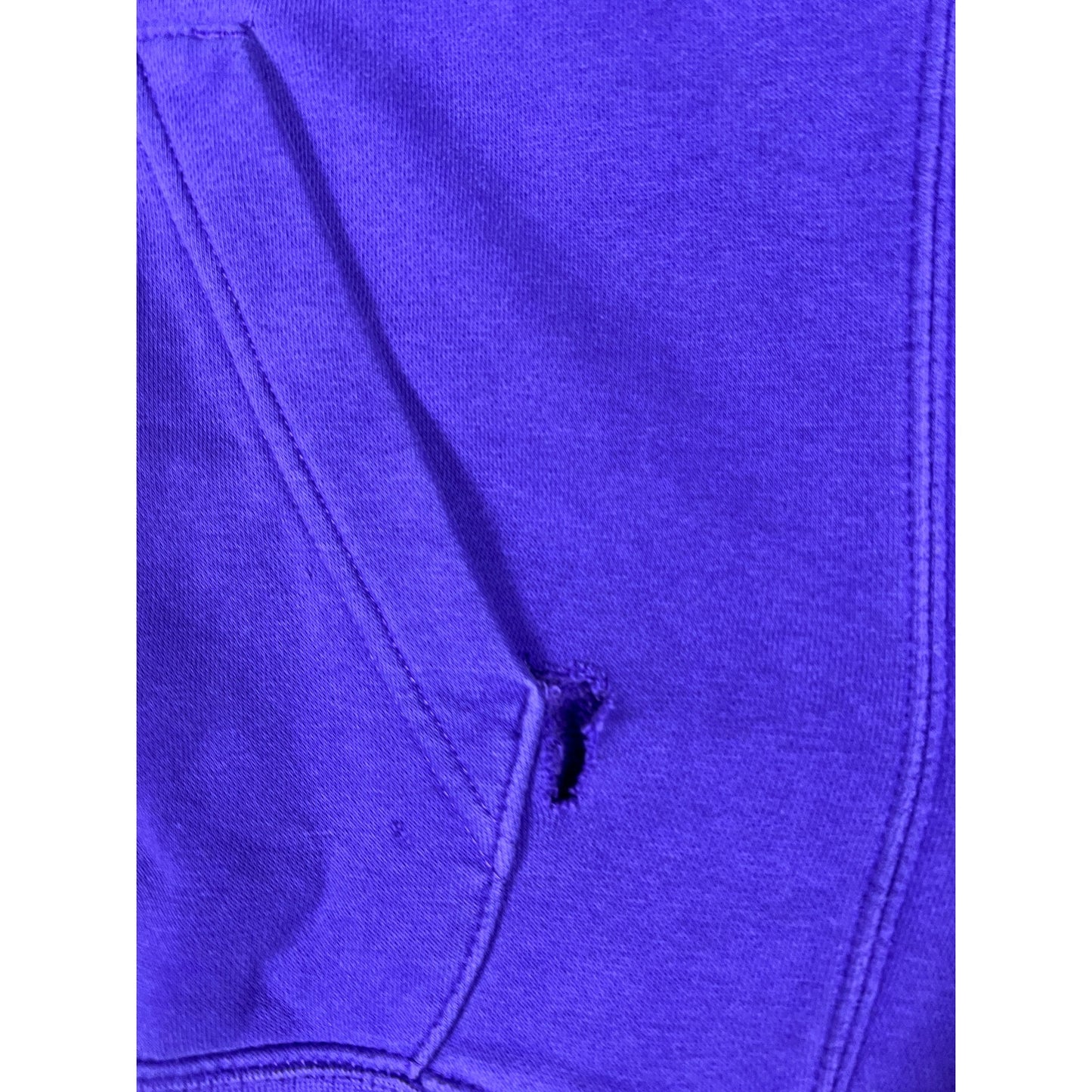 Vintage Purple Nike Spellout Hoodie - M