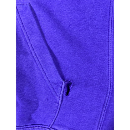 Vintage Purple Nike Spellout Hoodie - M